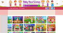 Desktop Screenshot of hazelbabygames.com